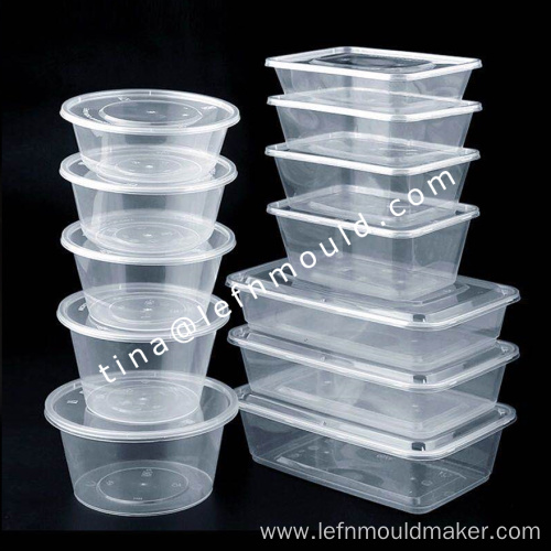 Thin Wall Round Food Container Injection Mould